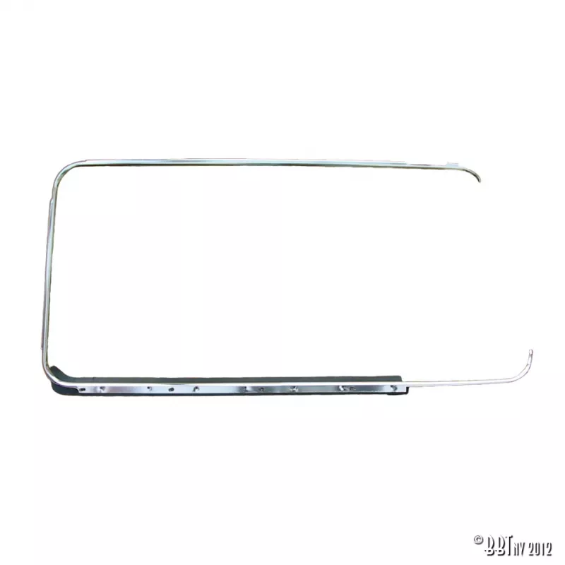 Lêche-vitre extérieur, chromé + joint, droite, A l'unité YOUNG PARTS 7523-5