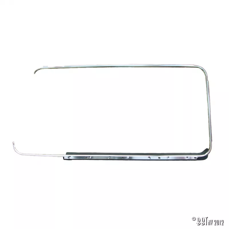 Lêche-vitre extérieur, chromé + joint, gauche, A l'unité YOUNG PARTS 7522-5