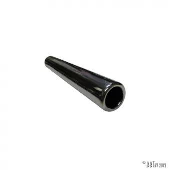 Sortie échappement inox avec finition en chrome YOUNG PARTS 1030-3