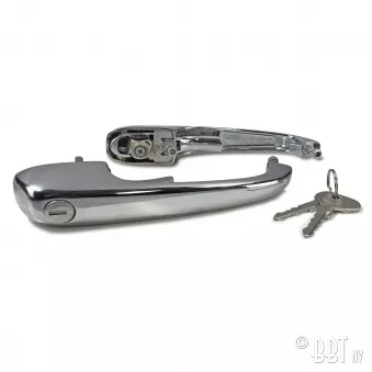 Poignées de porte avec clefs - paire - qualité supérieure YOUNG PARTS 0427-255