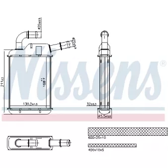 Système de chauffage NISSENS 707279