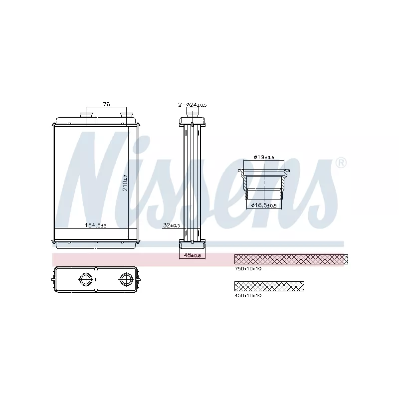 Système de chauffage NISSENS 707285