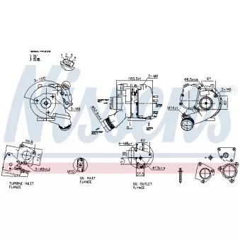 Turbocompresseur, suralimentation NISSENS