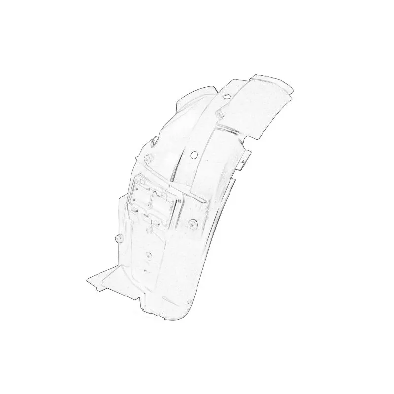 Passage de roue en plastique OE 638450844R