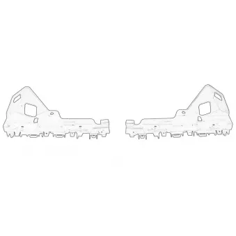 Support, pare-chocs OE 620504350R