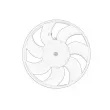 Ventilateur, système de refroidissement du moteur OE 921209063R - Visuel 1
