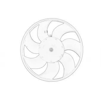 Ventilateur, système de refroidissement du moteur OE 921209063R
