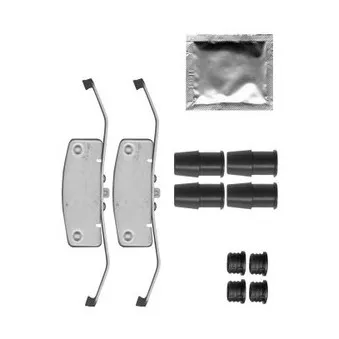Kit d'accessoires, plaquette de frein à disque DELPHI LX0561
