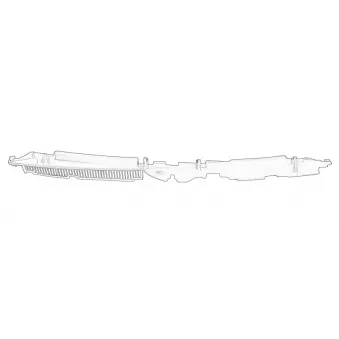 Déflecteur d'air de ventilateur OE 3C0121330
