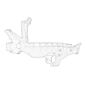 Déflecteur d'air de ventilateur OE 8K0805607B