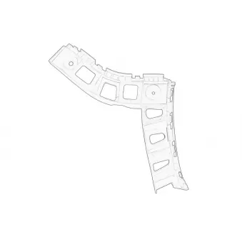 Fixation du pare-chocs OE 5N0807393A