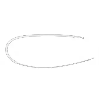 Câble capot moteur OE 5N0823535
