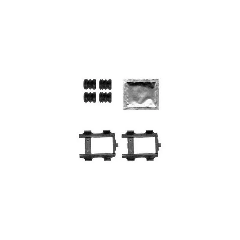 Kit d'accessoires, plaquette de frein à disque DELPHI LX0575