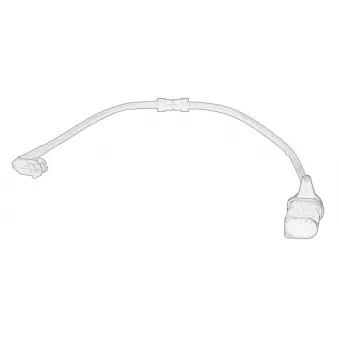 Contact d'avertissement, usure des plaquettes de frein OE 4G0615121D