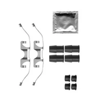 Kit d'accessoires, plaquette de frein à disque DELPHI LX0577