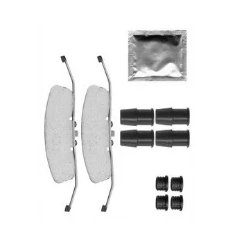 Kit d'accessoires, plaquette de frein à disque DELPHI LX0586