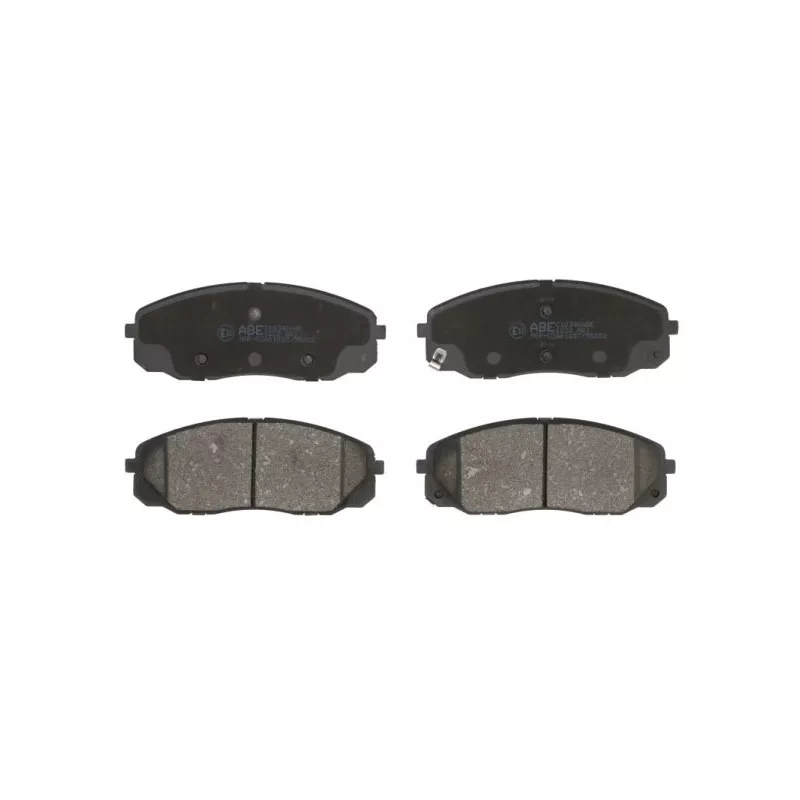 Jeu de 4 plaquettes de frein avant ABE C10340ABE