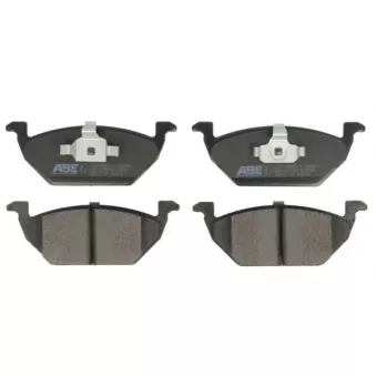 Jeu de 4 plaquettes de frein avant ABE C1A018ABE-P