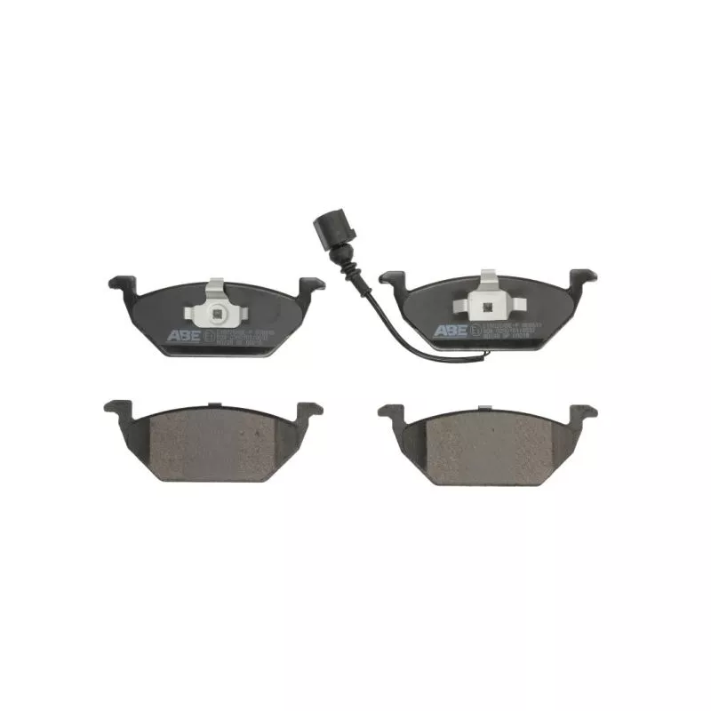 Jeu de 4 plaquettes de frein avant ABE C1A026ABE-P