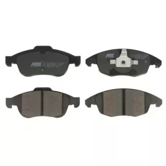 Jeu de 4 plaquettes de frein avant ABE C1C056ABE-P