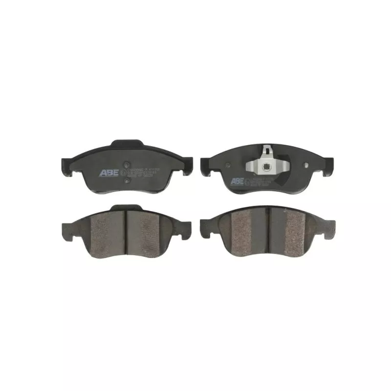 Jeu de 4 plaquettes de frein avant ABE C1R039ABE-P