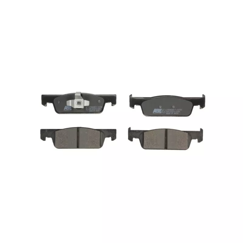 Jeu de 4 plaquettes de frein avant ABE C1R046ABE-P