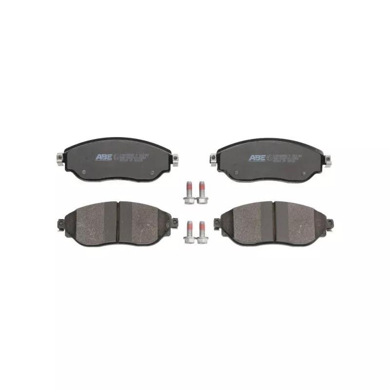Jeu de 4 plaquettes de frein avant ABE C1R049ABE-P
