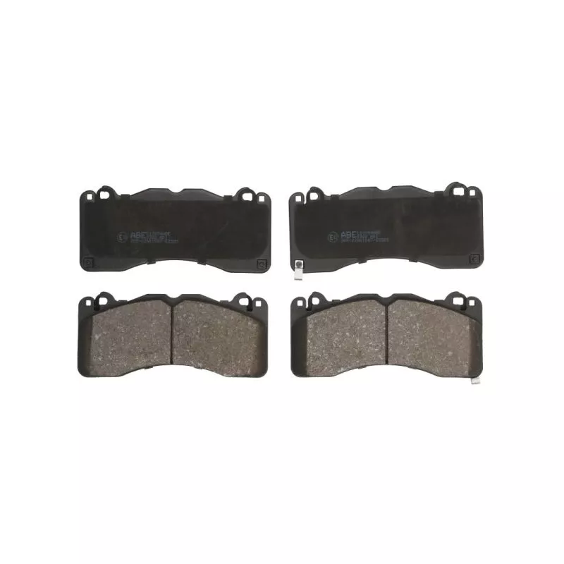 Jeu de 4 plaquettes de frein avant ABE C1Y054ABE
