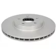 Jeu de 2 disques de frein avant ABE C3G032ABE-P - Visuel 1