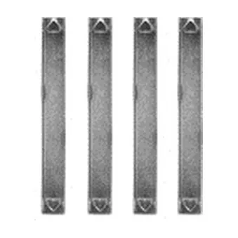 Kit d'accessoires, plaquette de frein à disque DELPHI LX0606
