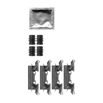 Kit d'accessoires, plaquette de frein à disque DELPHI LX0626