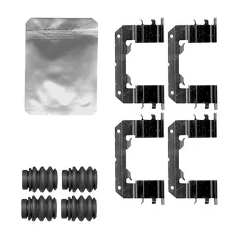 Kit d'accessoires, plaquette de frein à disque DELPHI