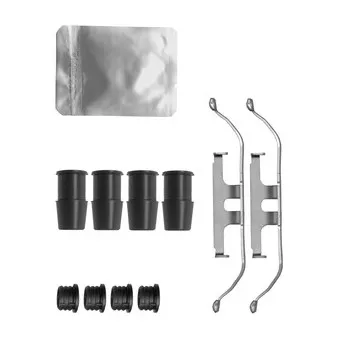 Kit d'accessoires, plaquette de frein à disque DELPHI LX0635