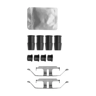 Kit d'accessoires, plaquette de frein à disque DELPHI LX0636