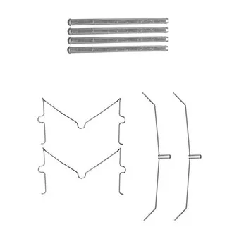 Kit d'accessoires, plaquette de frein à disque DELPHI LX0637