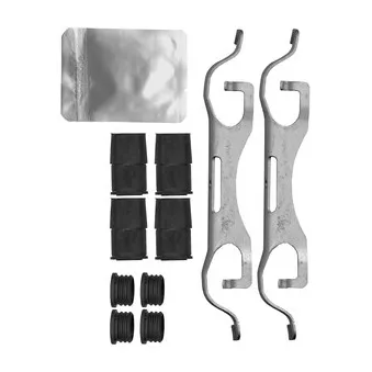 Kit d'accessoires, plaquette de frein à disque DELPHI LX0638