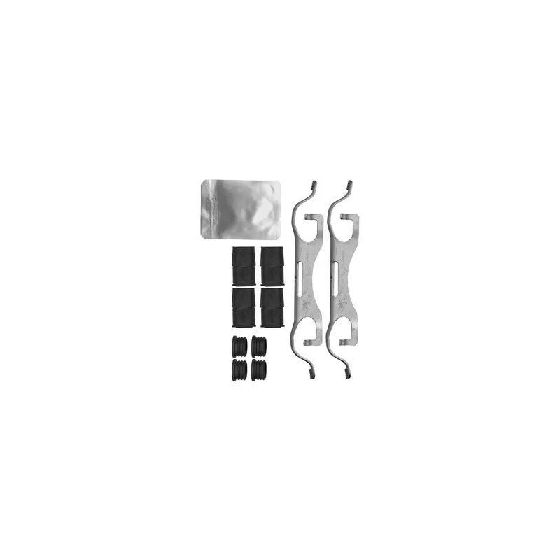 Kit d'accessoires, plaquette de frein à disque DELPHI LX0638