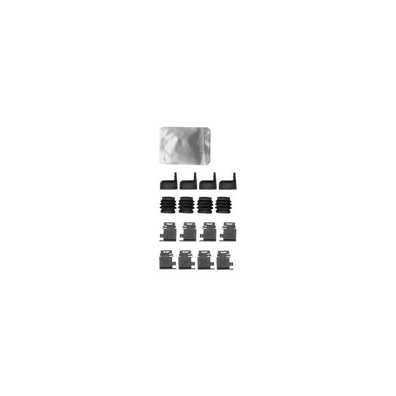 Kit d'accessoires, plaquette de frein à disque DELPHI LX0639