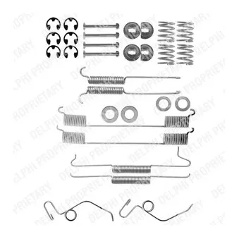Kit d'accessoires, mâchoire de frein DELPHI