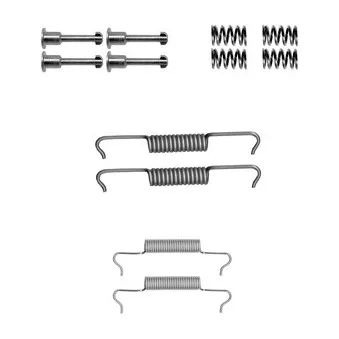 Kit d'accessoires, mâchoires de frein de stationnement DELPHI LY1352