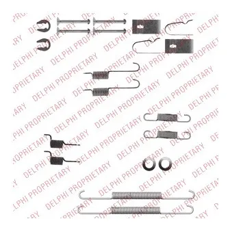 Kit d'accessoires, mâchoire de frein DELPHI LY1356
