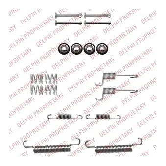 Kit d'accessoires, mâchoire de frein DELPHI LY1364