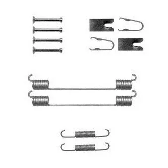 Kit d'accessoires, mâchoire de frein DELPHI LY1369