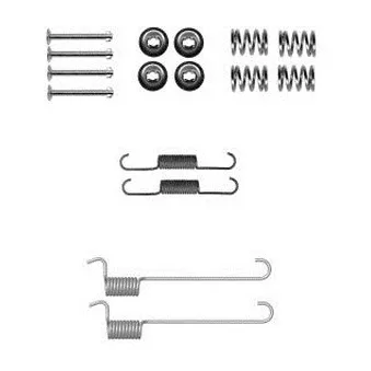 Kit d'accessoires, mâchoires de frein de stationnement DELPHI LY1379