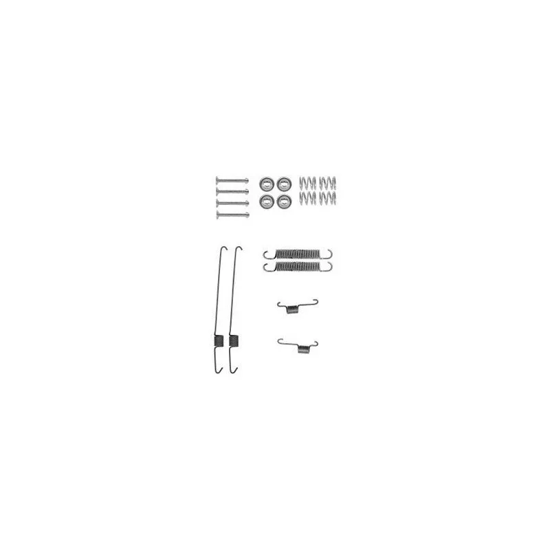 Kit d'accessoires, mâchoire de frein DELPHI LY1387
