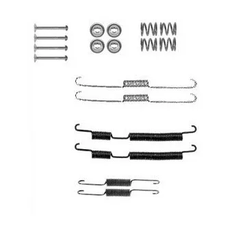 Kit d'accessoires, mâchoire de frein DELPHI LY1390