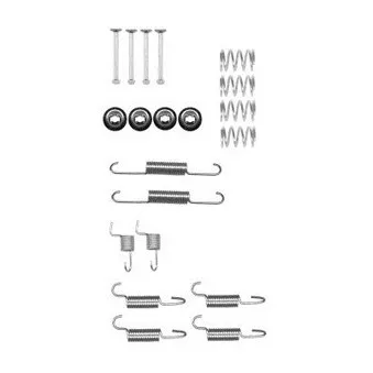 Kit d'accessoires, mâchoires de frein de stationnement DELPHI LY1391
