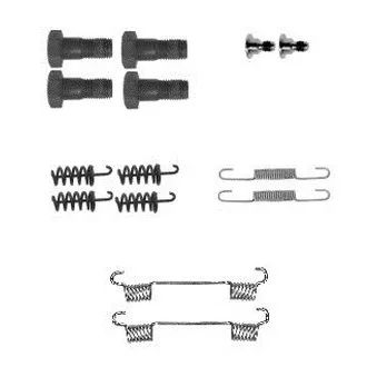 Kit d'accessoires, mâchoires de frein de stationnement DELPHI LY1395