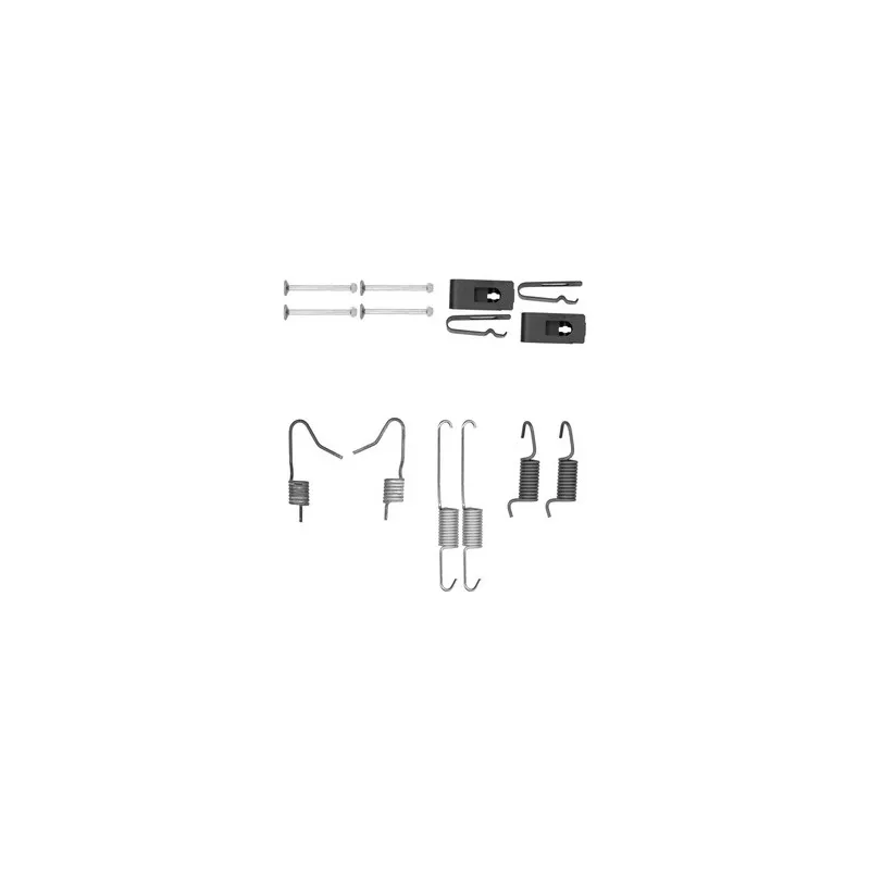 Kit d'accessoires, mâchoires de frein de stationnement DELPHI LY1402