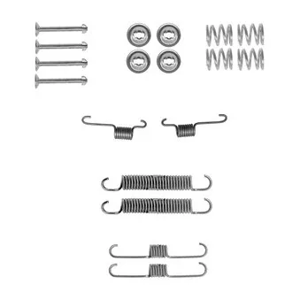 Kit d'accessoires, mâchoire de frein DELPHI LY1405